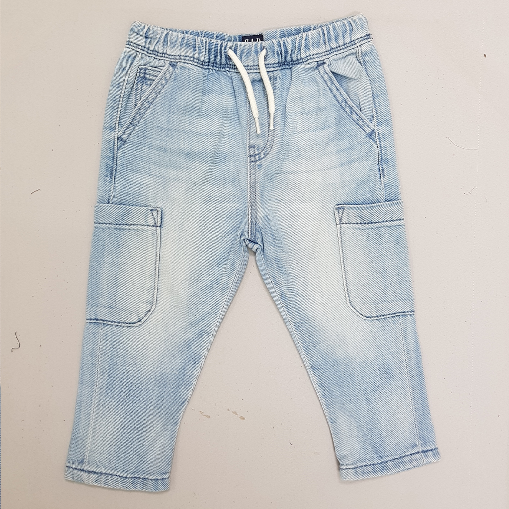 شلوار جینز پسرانه 28997 سایز 18 ماه تا 10 سال مارک GAP