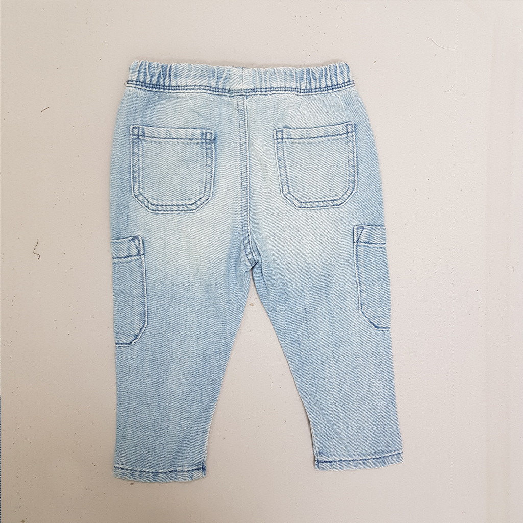 شلوار جینز پسرانه 28997 سایز 18 ماه تا 10 سال مارک GAP