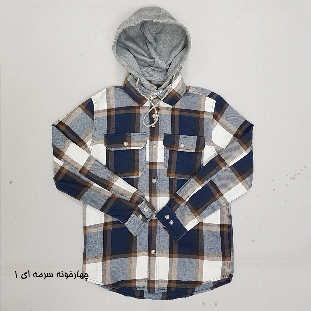 پیراهن گرم کلاه دار مردانه 29609 مارک URBAN MAN