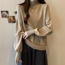 بلوز بافت قواره دار مروارید کار شده زنانه کد 418729