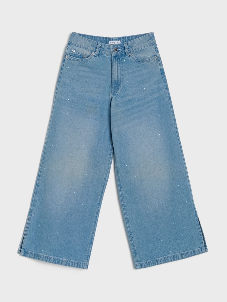 شلوار جینز دخترانه 29607 سایز 10 تا 14 سال مارک SINSAY   *