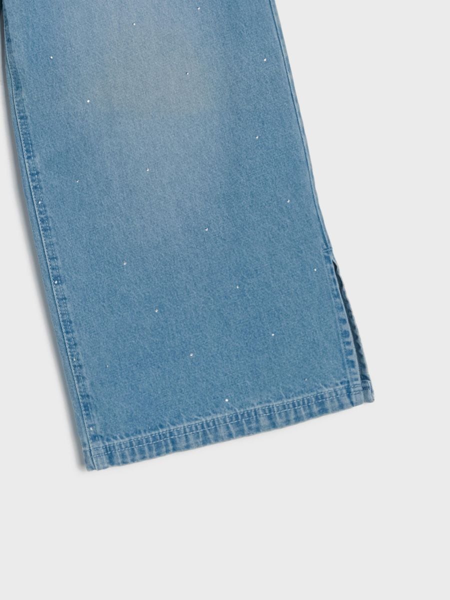 شلوار جینز دخترانه 29607 سایز 10 تا 14 سال مارک SINSAY   *