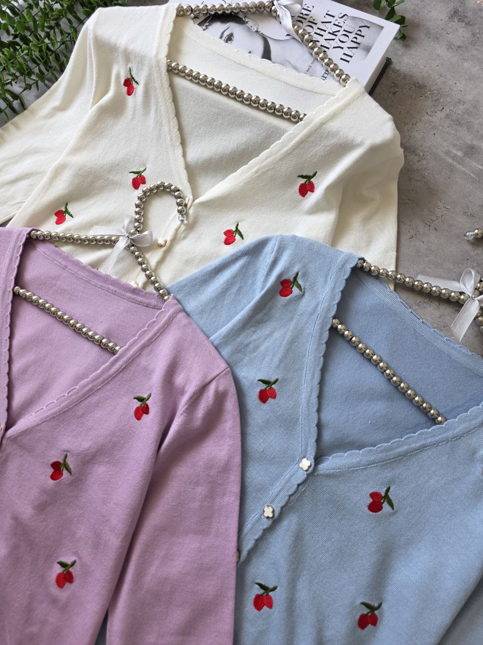 بلوز بافت گلدوزی زنانه کد 418733