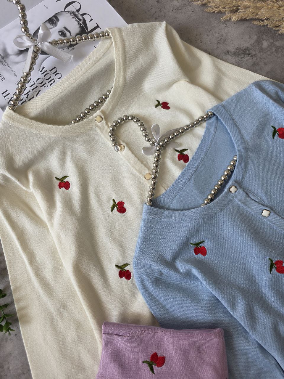 بلوز بافت گلدوزی زنانه کد 418735