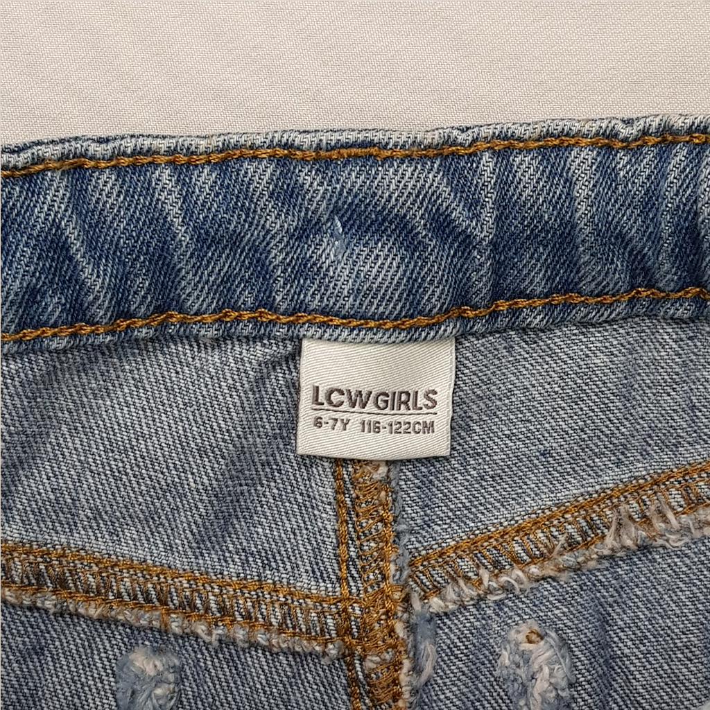 شلوار جینز دخترانه 29614 سایز 5 تا 14 سال مارک LC WAIKIKI