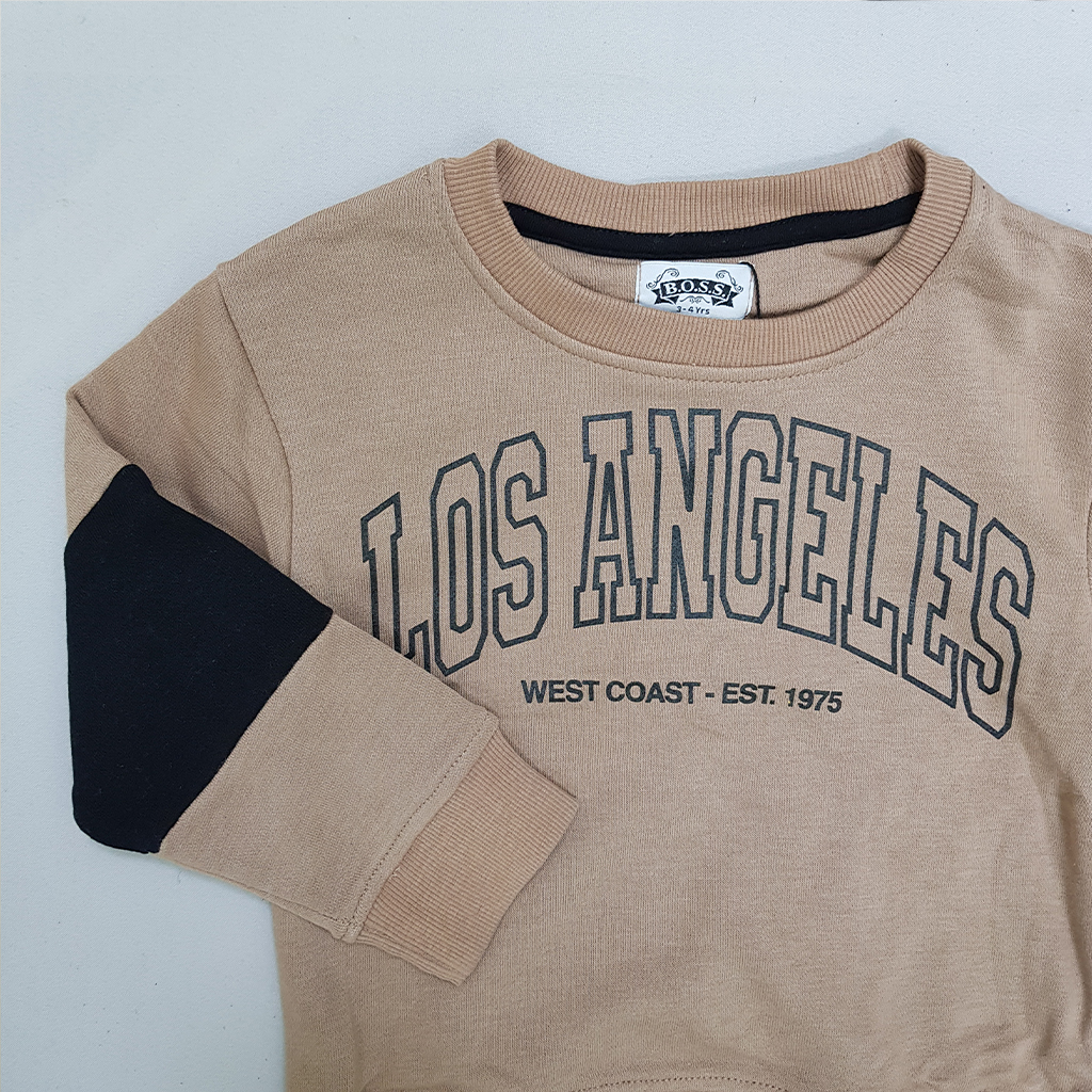 ست پلیور و شلوار پسرانه 29540 سایز 3 تا 14 سال کد 3 مارک B.O.S.S