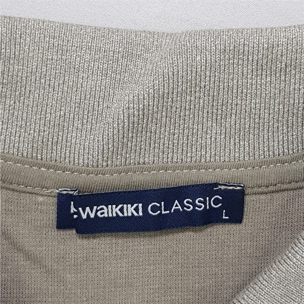 بلوز یقه دار مردانه 29407 مارک LC WALKIKI