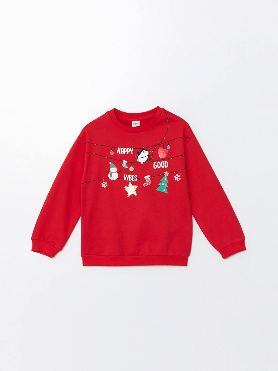 پلیور دخترانه 29889 سایز 5 تا 13 سال مارک LC WAIKIKI