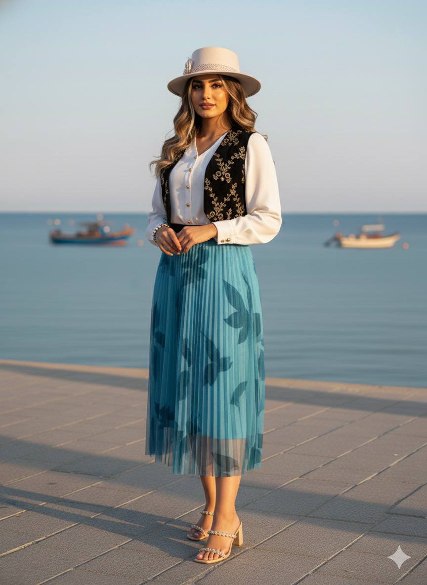 دامن زنانه کد 418749