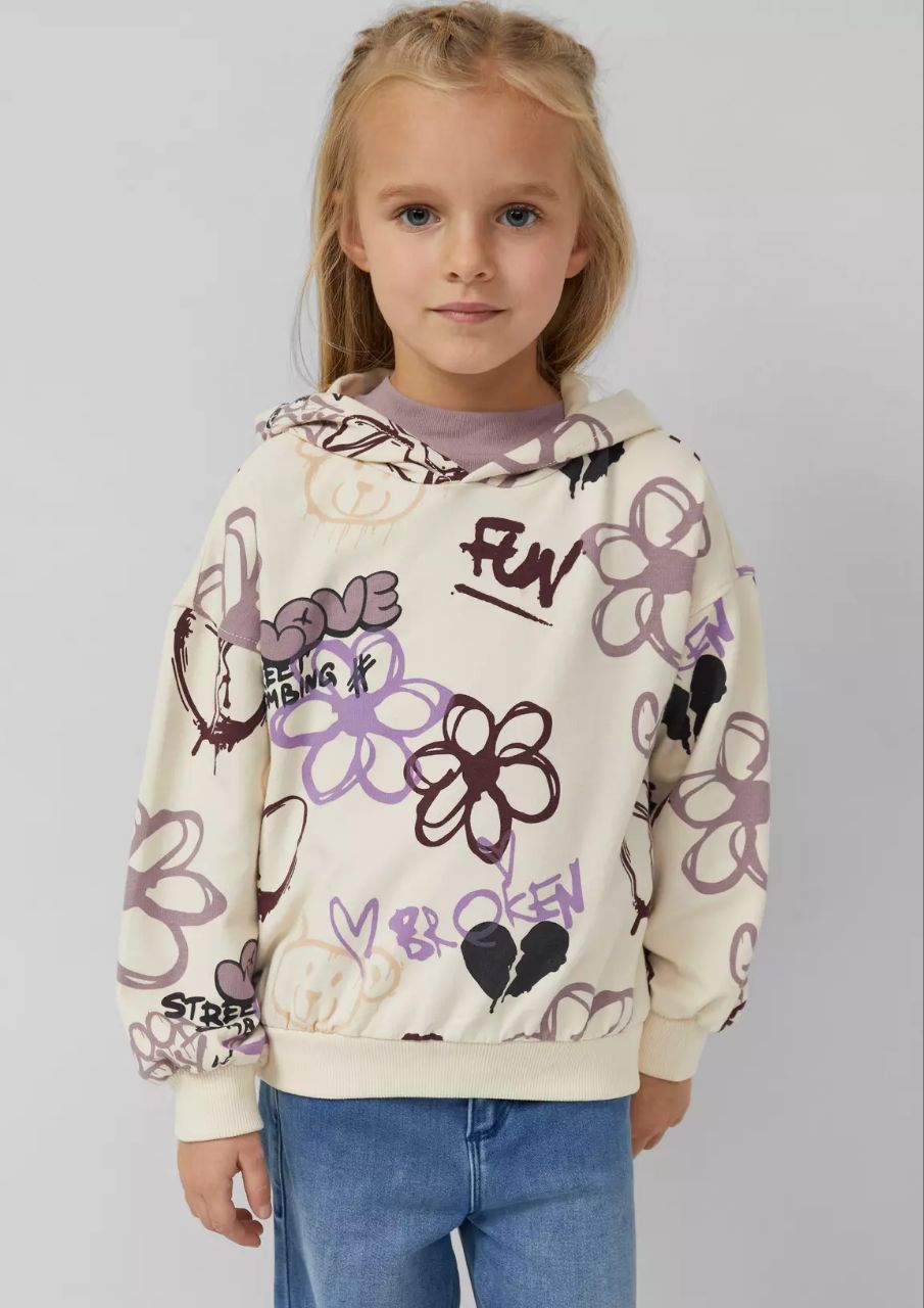 هودی دخترانه 29838 سایز 2 تا 10 سال مارک S.Oliver