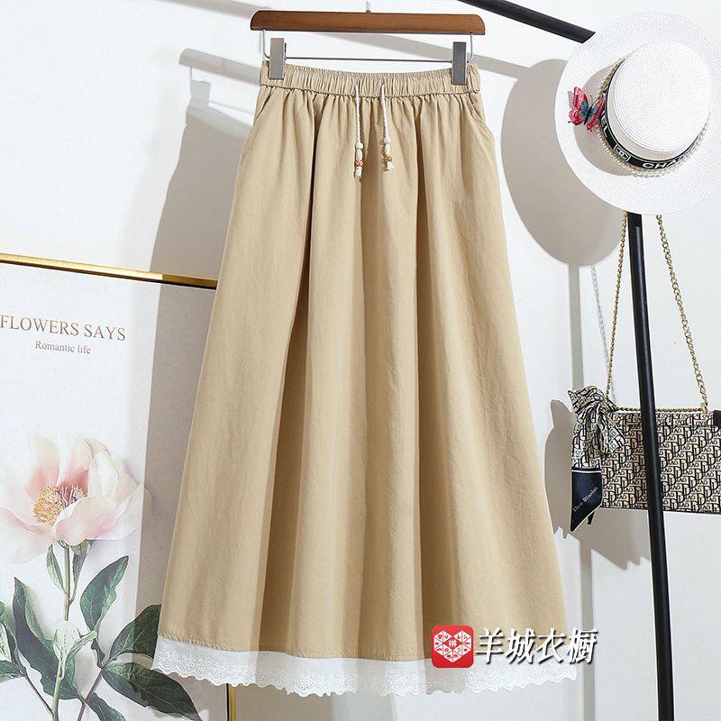 دامن کتان زنانه کد 418761