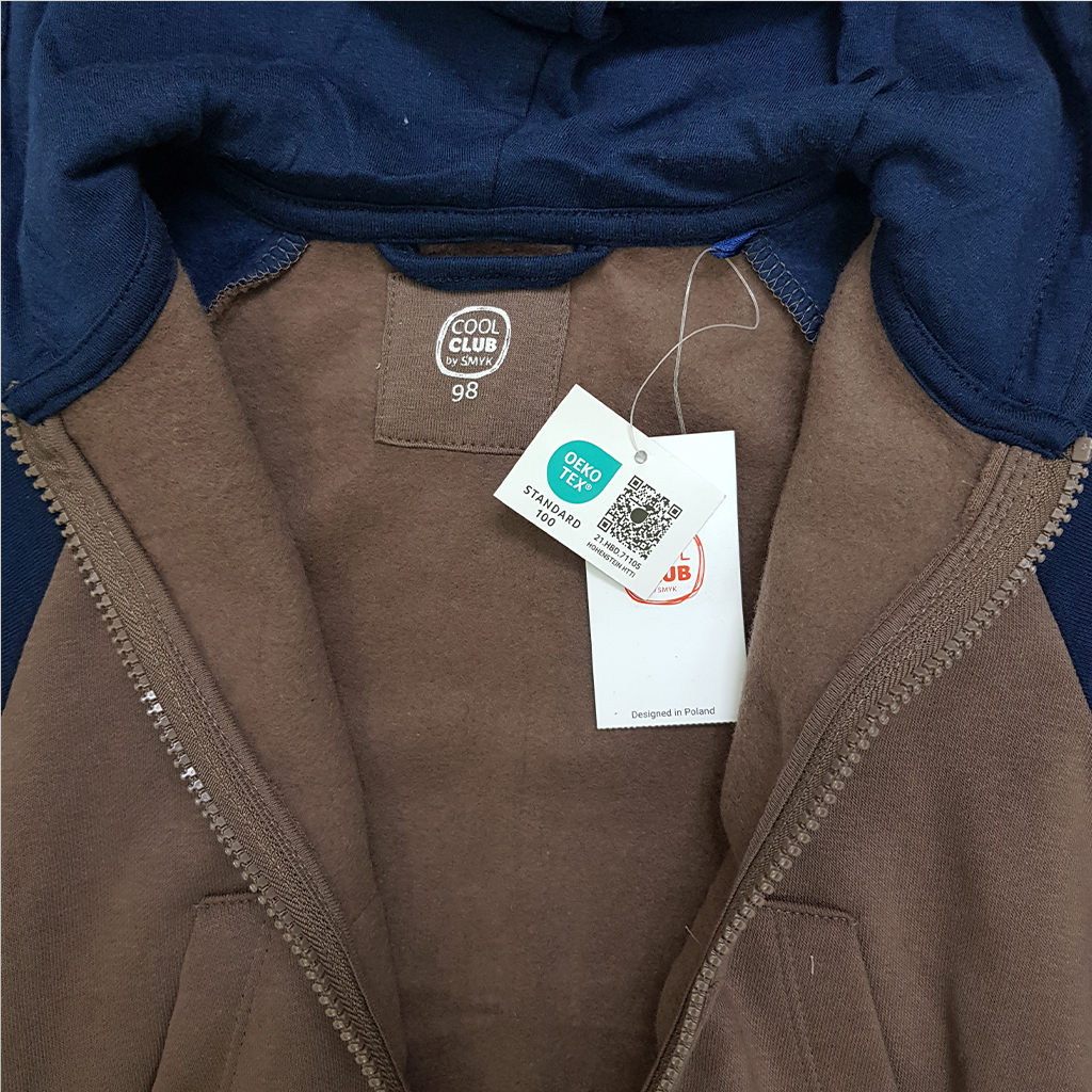 سویشرت پسرانه 29850 سایز 3 تا 7 سال مارک COOL CLUB