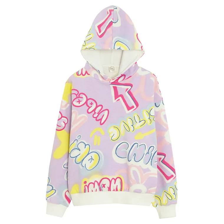 هودی دخترانه 29847 سایز 9 تا 14 سال کد 1 مارک COOL CLUB