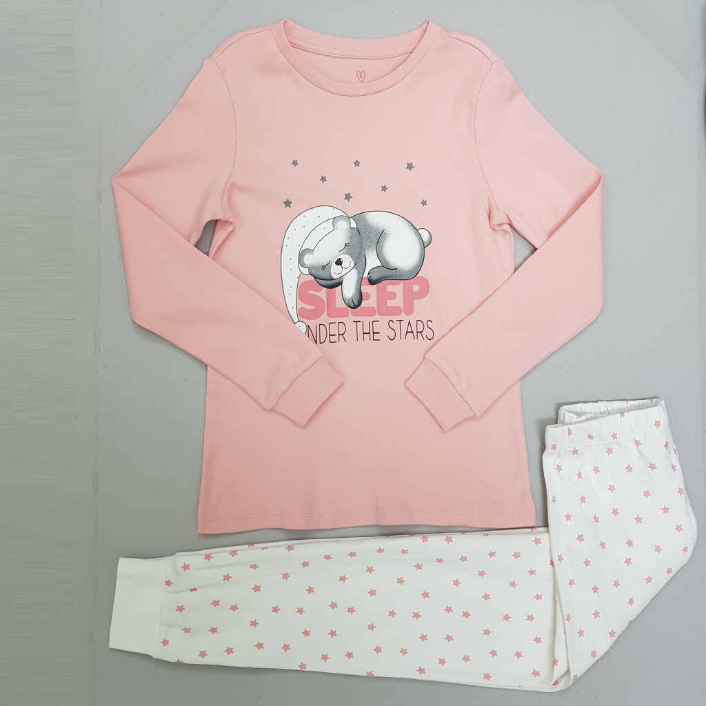 ست دخترانه 29653 سایز 5 تا 10 سال مارک BLU KIDS