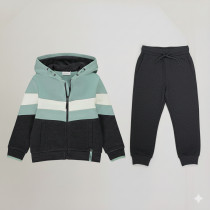 ست سویشرت شلوار پسرانه 29657 سایز 3 تا 14 سال مارک Orchestra