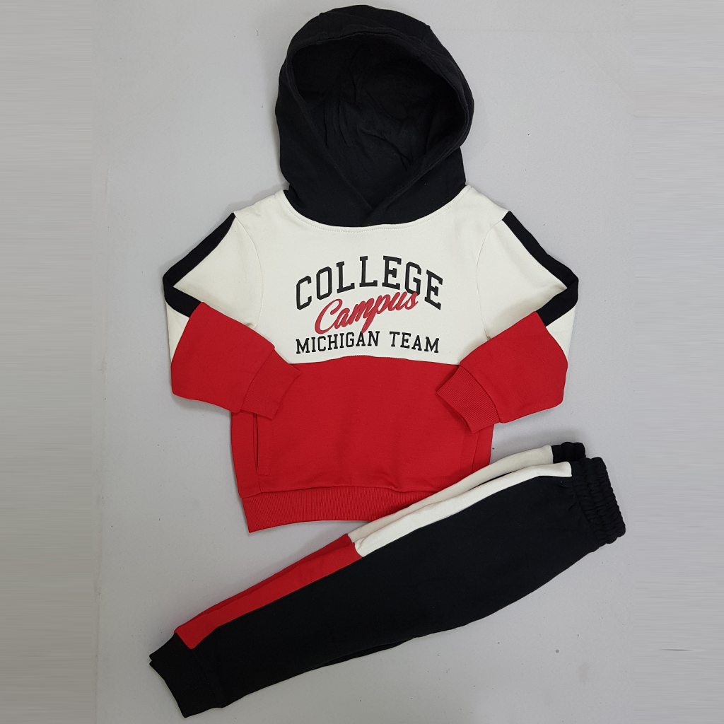 ست هودی و شلوار پسرانه 29667 سایز 4 تا 14 سال مارک Orchestra