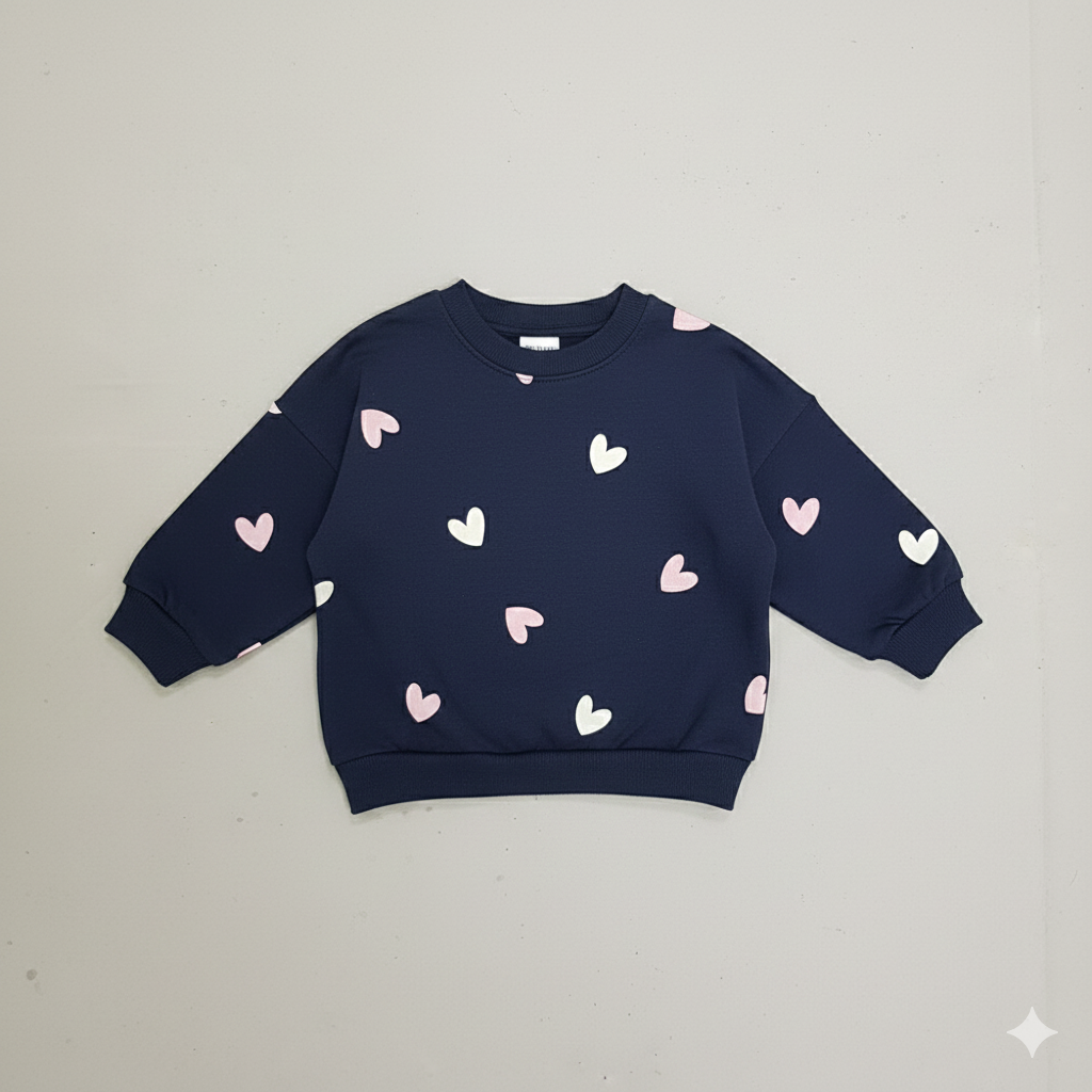 ست پلیور شلوار دخترانه 29672 سایز 1 تا 6 سال مارک KD