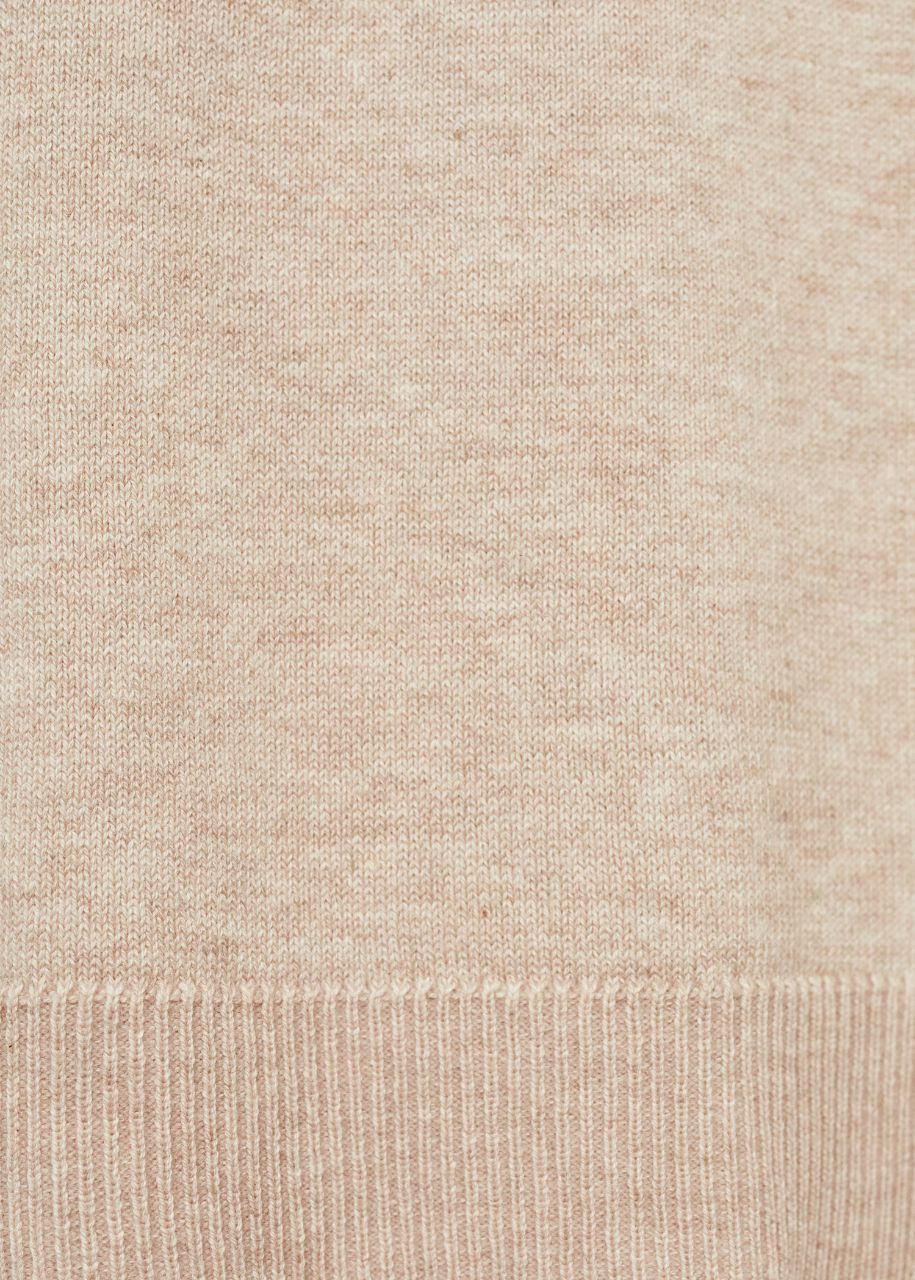 بافت یقه اسکی دخترانه 29241 سایز 5 تا 14 سال مارک MANGO   *