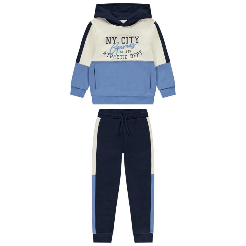 ست هودی و شلوار پسرانه 29665 سایز 3 تا 14 سال مارک Orchestra