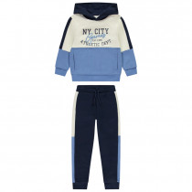 ست هودی و شلوار پسرانه 29665 سایز 3 تا 14 سال مارک Orchestra