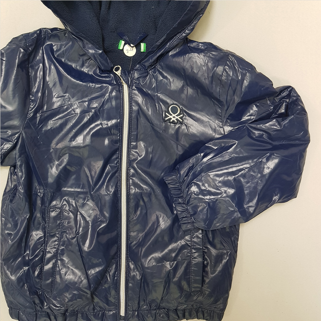 بارانی پسرانه 29870 سایز 2 تا 17 سال کد 2 مارک United Colors Of Benetton