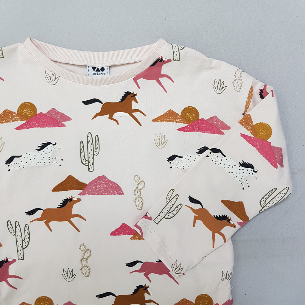 ست دخترانه 29637 سایز 2 تا 14 سال مارک TapeaLoeil