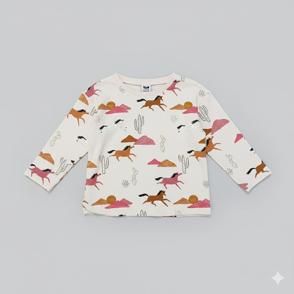 ست دخترانه 29637 سایز 2 تا 14 سال مارک TapeaLoeil