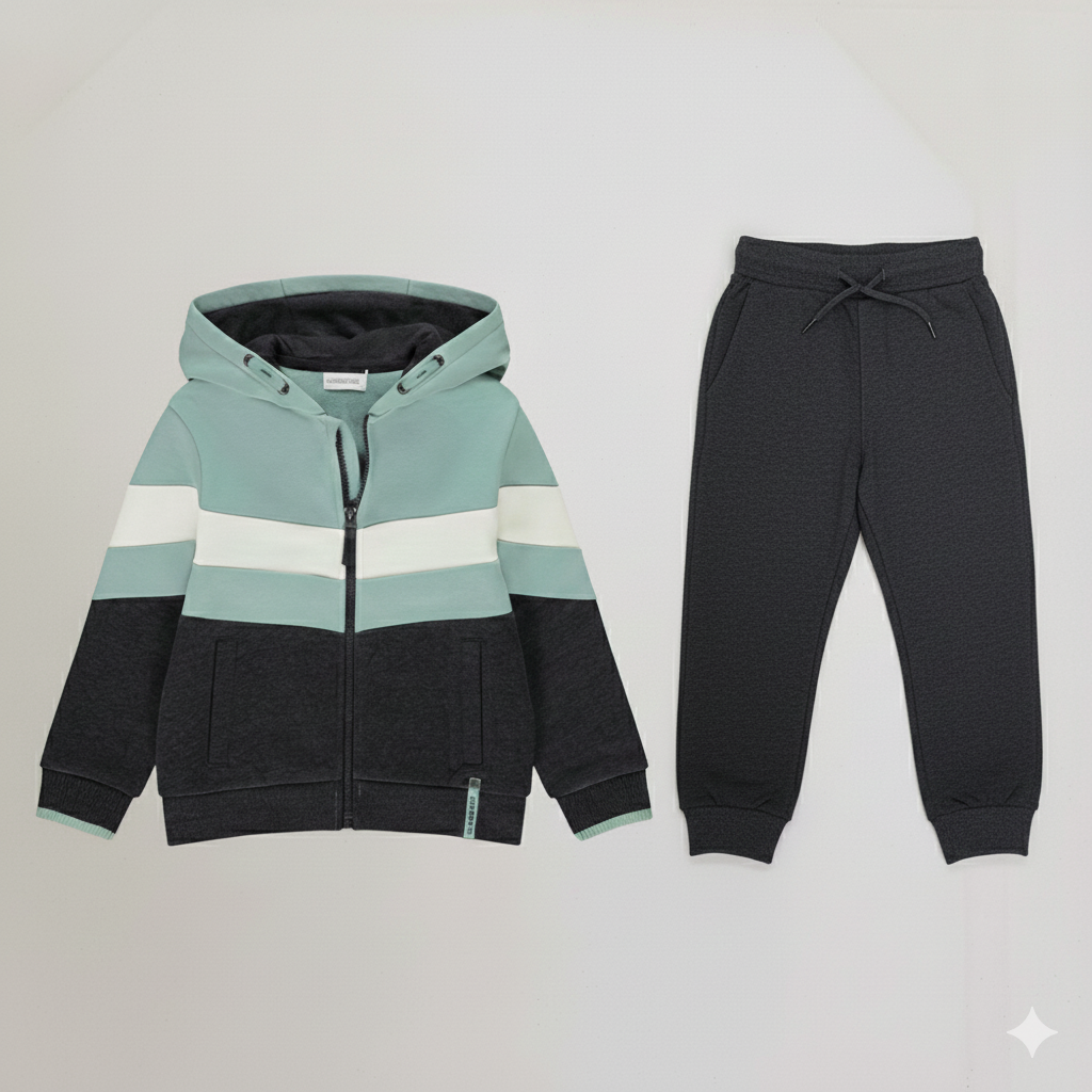 ست سویشرت شلوار پسرانه 29657 سایز 3 تا 14 سال مارک Orchestra   *