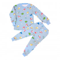 ست بلوز و شلوار گرم وارداتی طرح ماهی کد 2205649