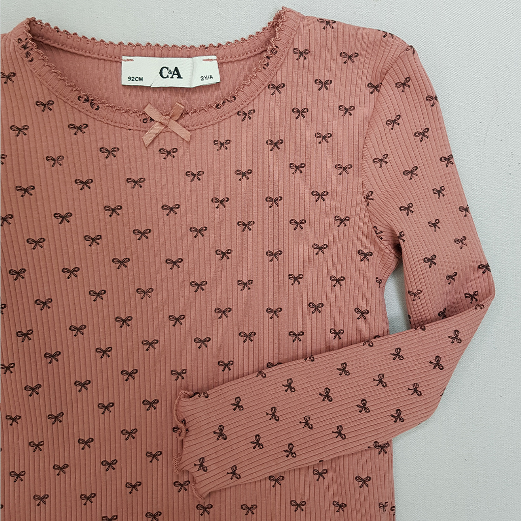 بلوز دخترانه 29412 سایز 2 تا 10 سال مارک C&A