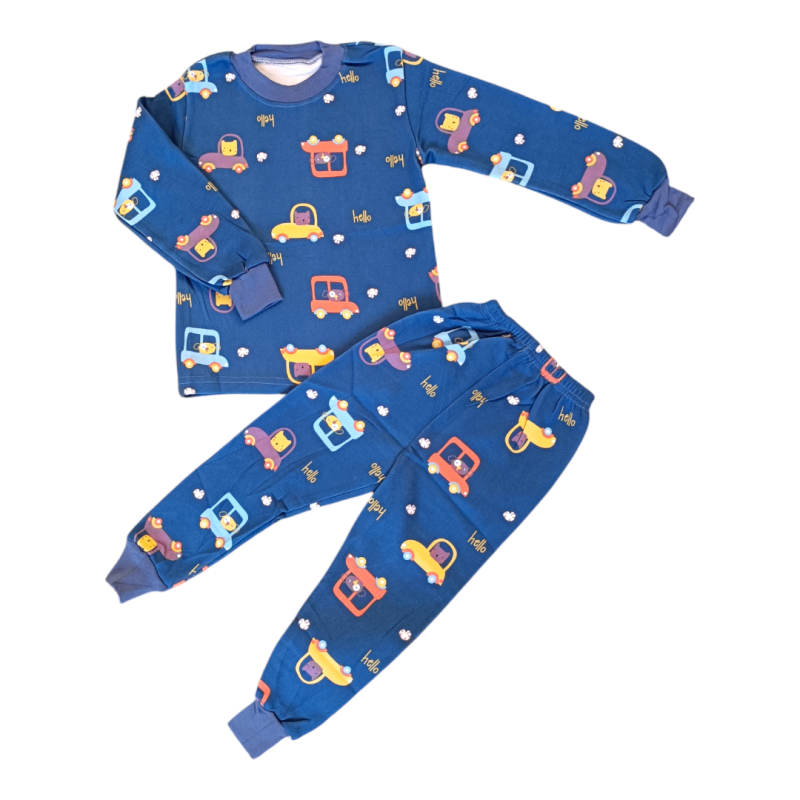 ست بلوز و شلوار گرم وارداتی طرح خرسی کد 2205661