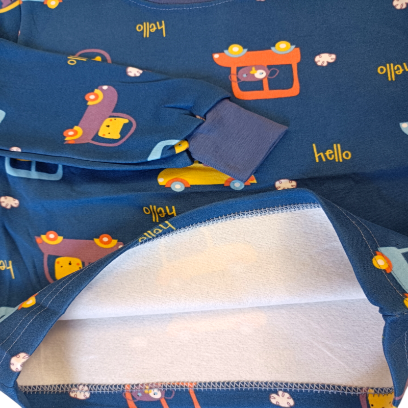 ست بلوز و شلوار گرم وارداتی طرح خرسی کد 2205661