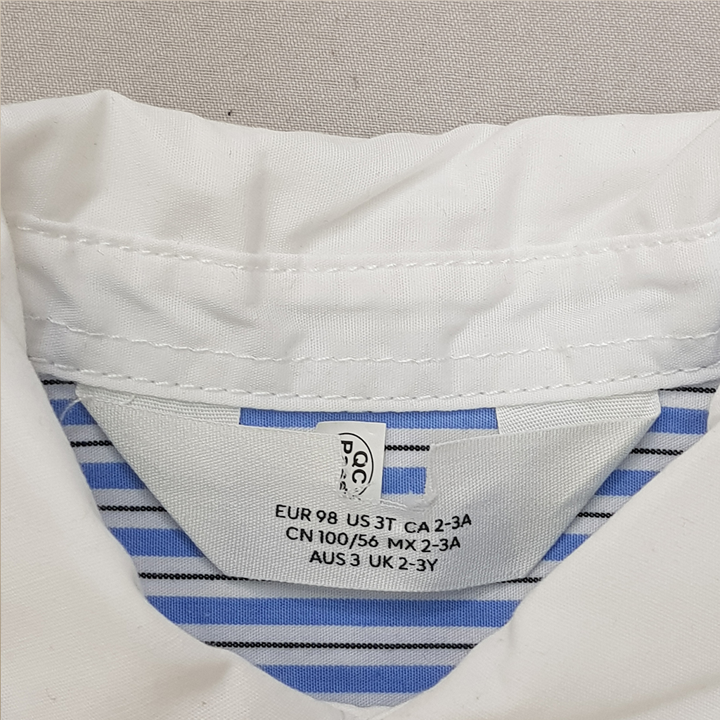 پیراهن پسرانه 29980 سایز 1.5 تا 10 سال مارک H&M