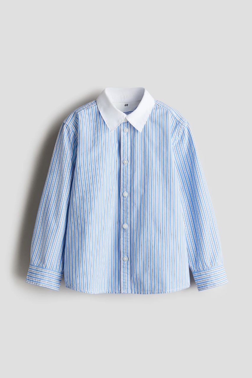پیراهن پسرانه 29980 سایز 1.5 تا 10 سال مارک H&M