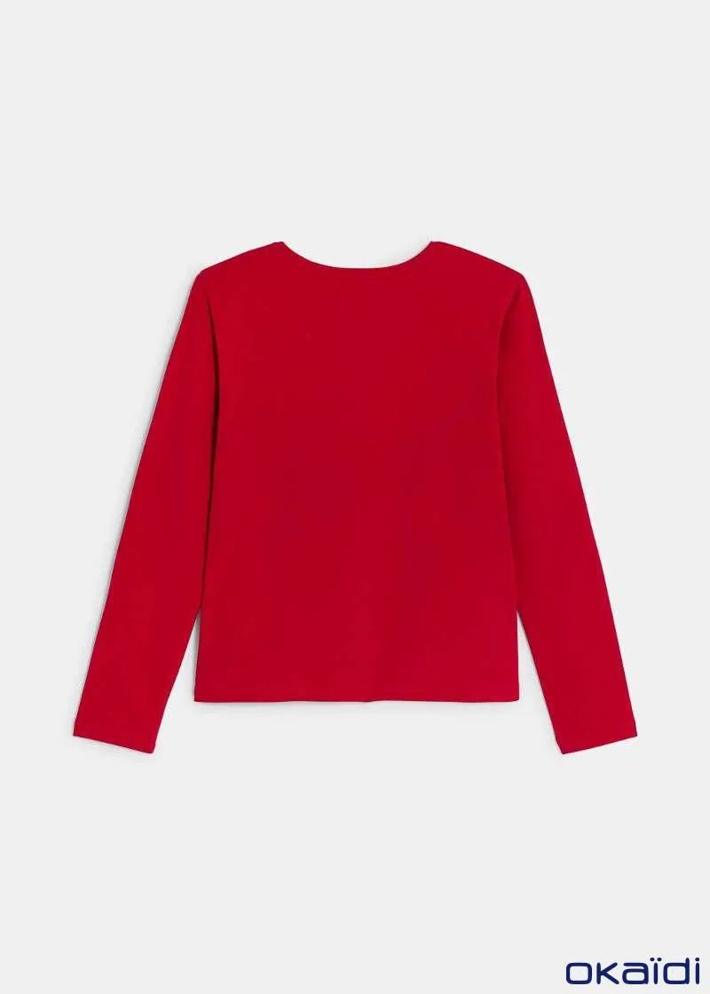 بلوز دخترانه 29963 سایز 3 تا 12 سال مارک OKAIDI