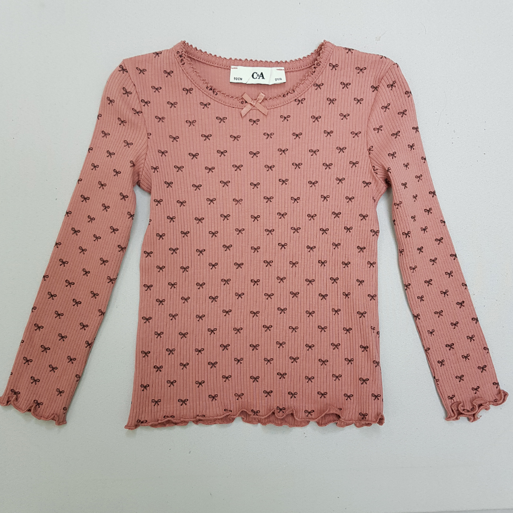 بلوز دخترانه 29412 سایز 2 تا 10 سال مارک C&A   *