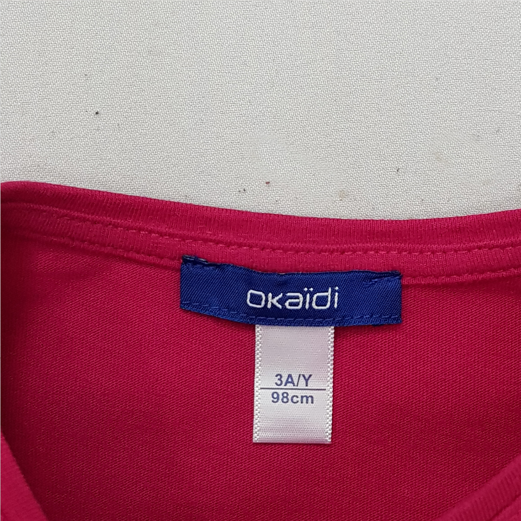 بلوز دخترانه 29961 سایز 3 تا 14 سال مارک OKAIDI