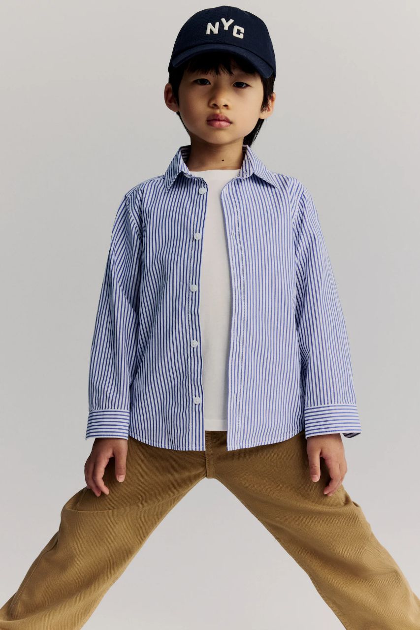 پیراهن پسرانه 29981 سایز 4 تا 10 سال مارک H&M