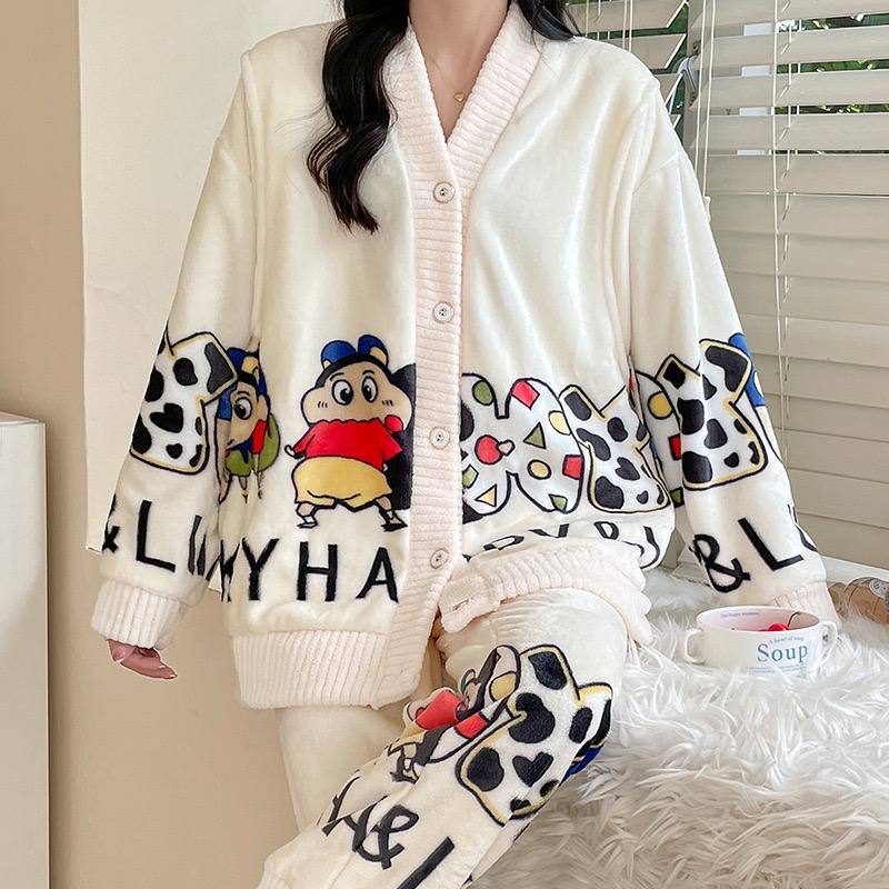 ست تدی دکمه دار زنانه کد 418812