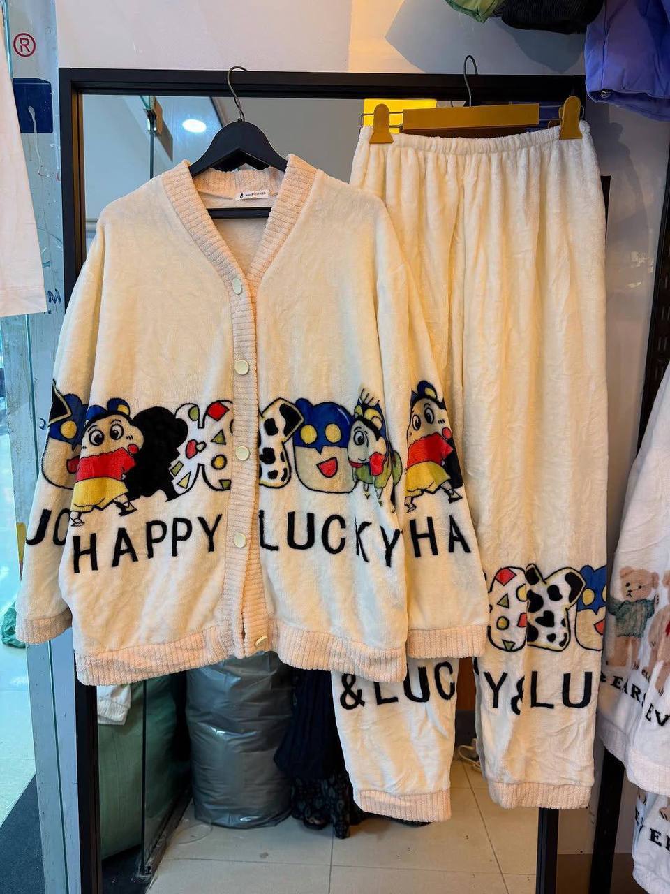 ست تدی دکمه دار زنانه کد 418812