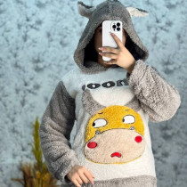 ست تدی پتویی طرح گاوی دخترانه کد 418814