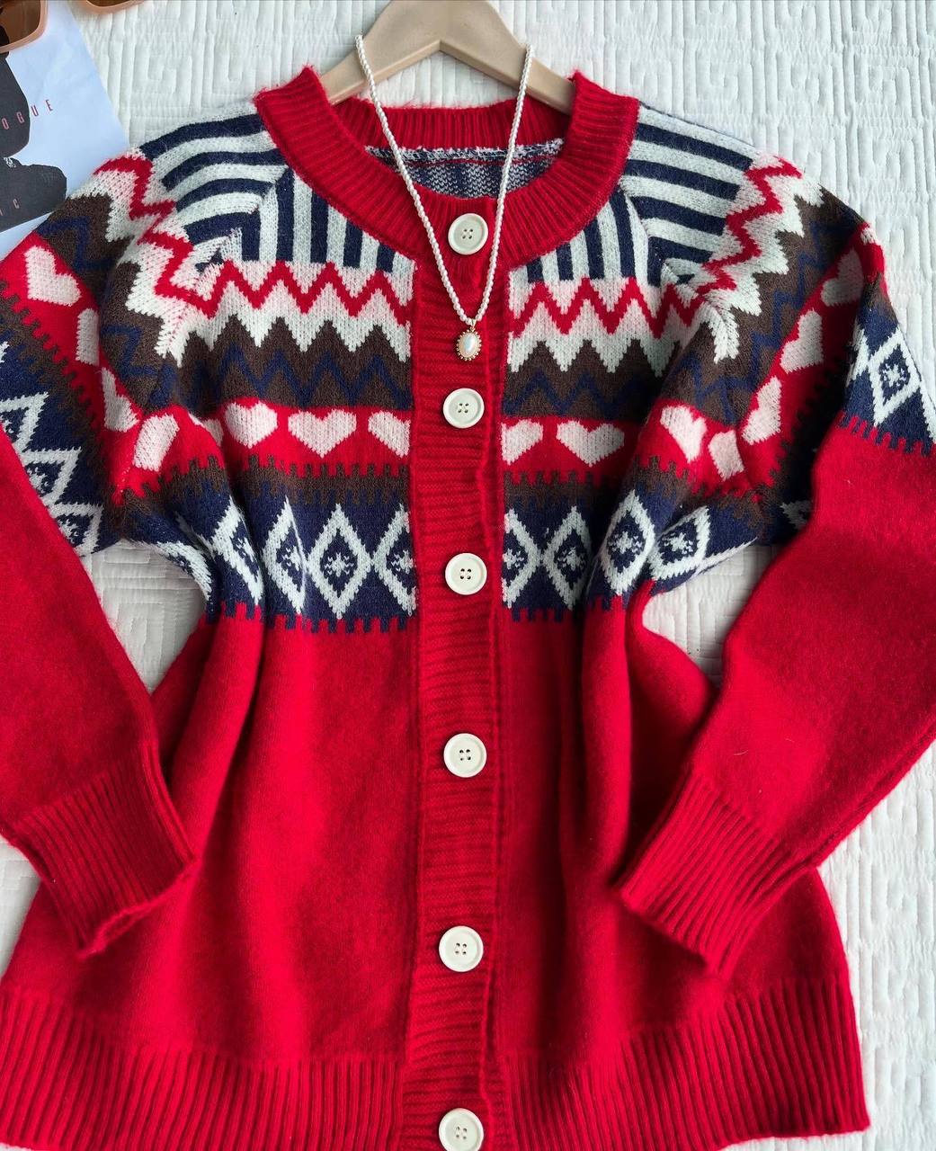 ژاکت بافت زنانه کد 418820