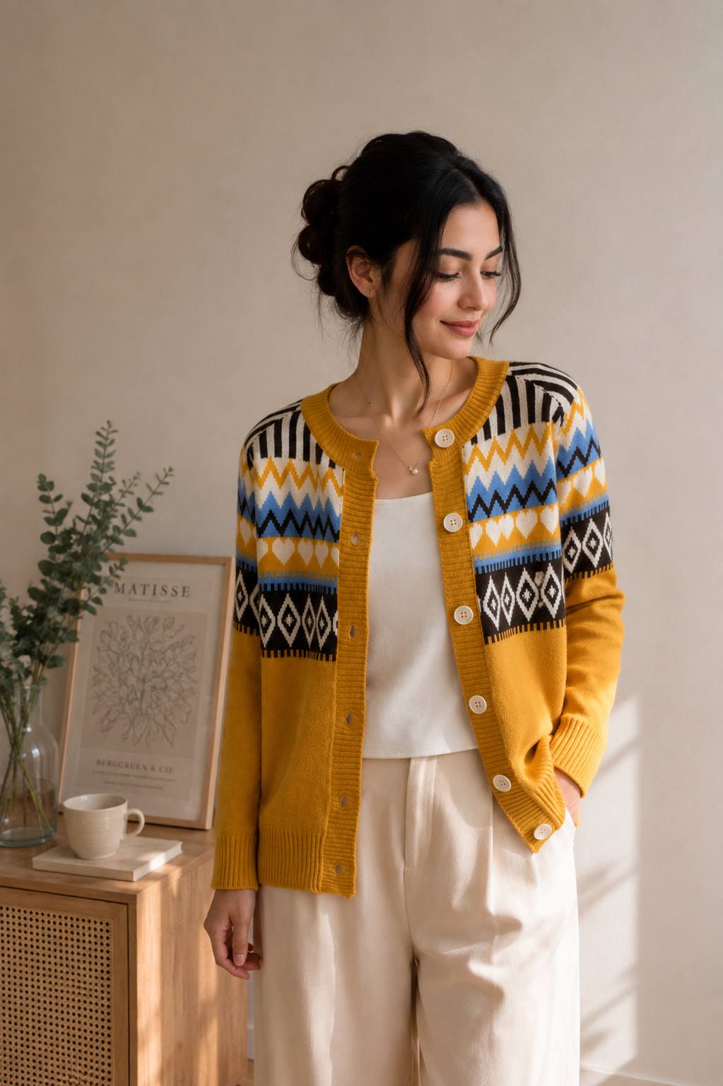 ژاکت بافت زنانه کد 418820