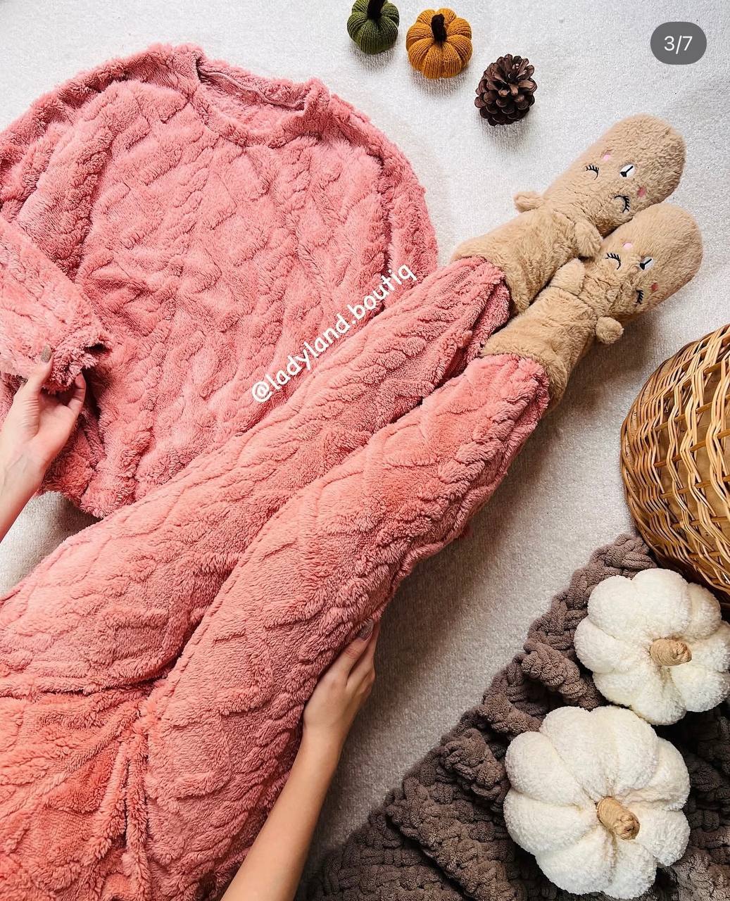 ست تدی گرم بالا زنانه کد 418830