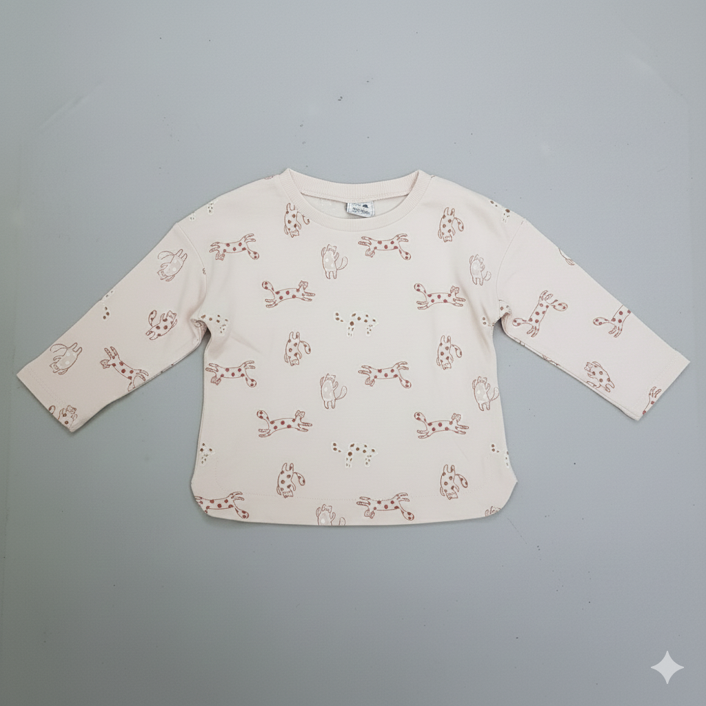 ست دخترانه 29647 سایز 2 تا 14 سال مارک Tapea Loeil   *