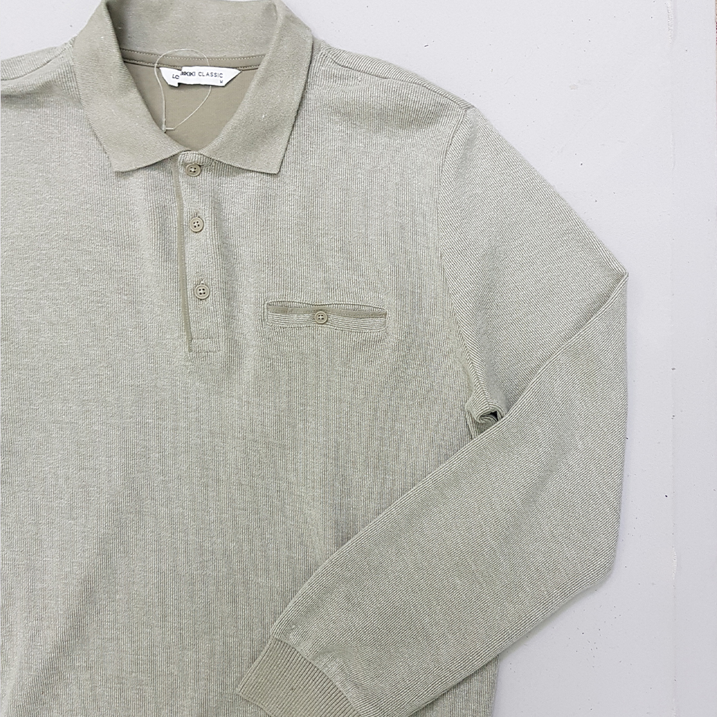 بافت یقه دار مردانه 29732 مارک LC WAIKIKI