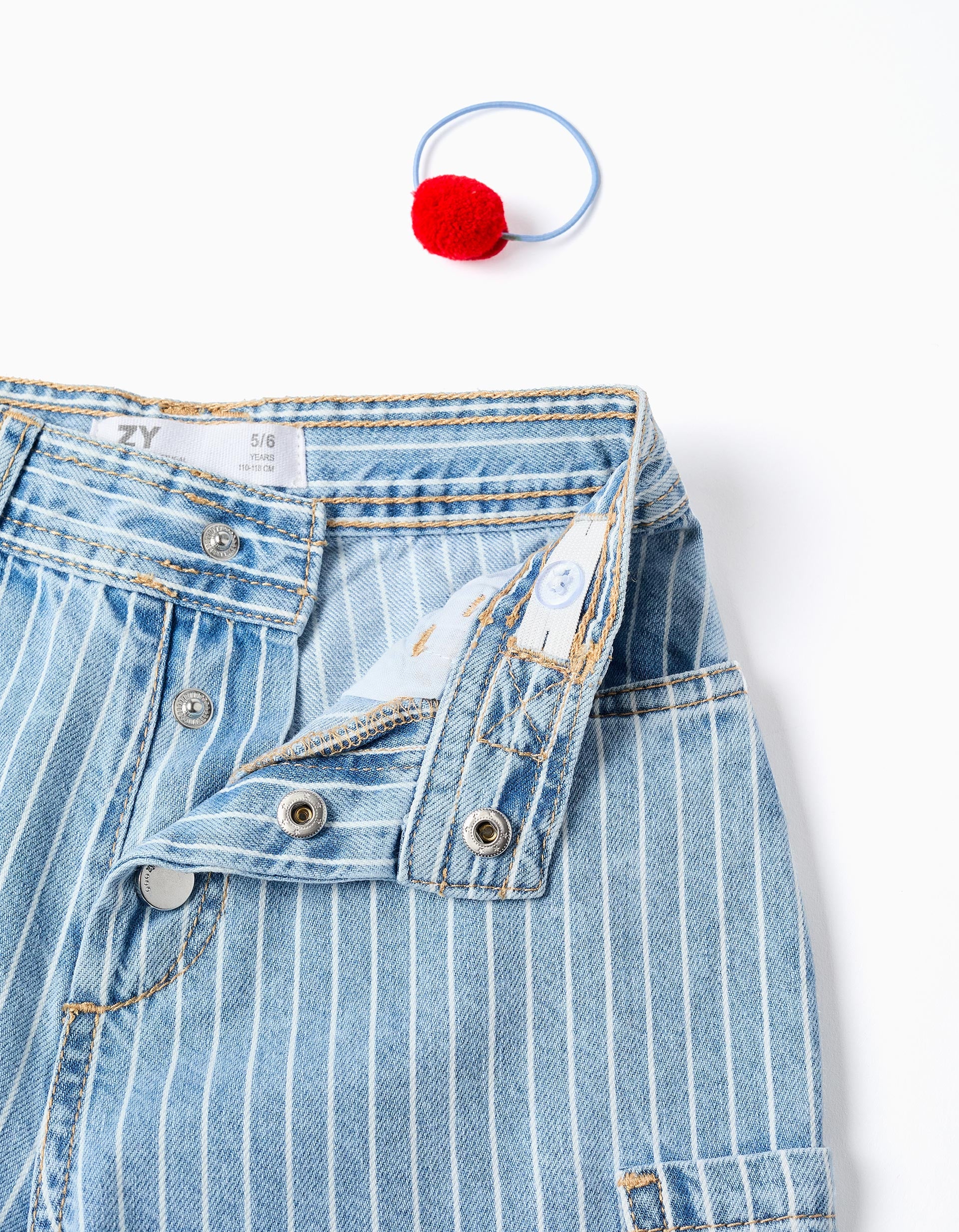 شلوار جینز دخترانه 29990 سایز 3 تا 14 سال مارک ZY