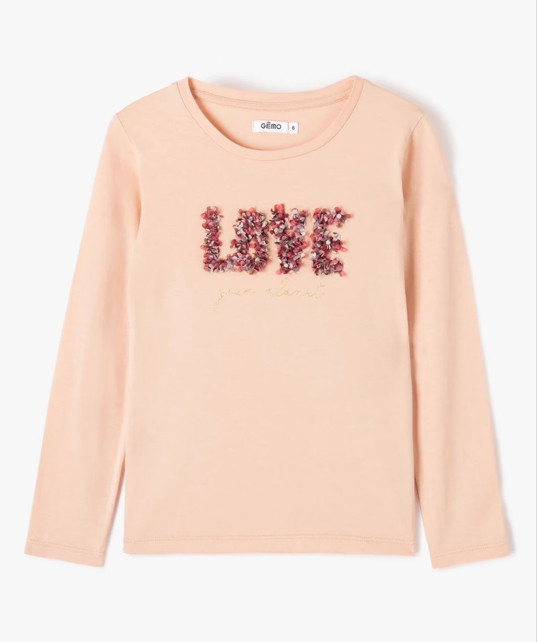 بلوز دخترانه 29881 سایز 5 تا 12 سال مارک GEMO