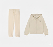 ست سویشرت شلوار دخترانه 29666 سایز 3 تا 14 سال مارک Orchestra