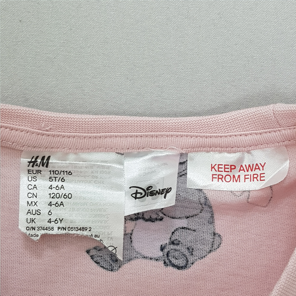 ست دخترانه 29944 سایز 1.5 تا 10 سال کد 2 مارک H&M